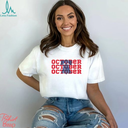 Philadelphia Baseball Red October Shirt