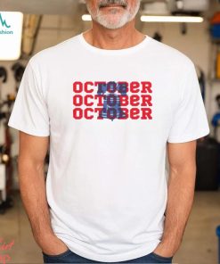 Philadelphia Baseball Red October Shirt