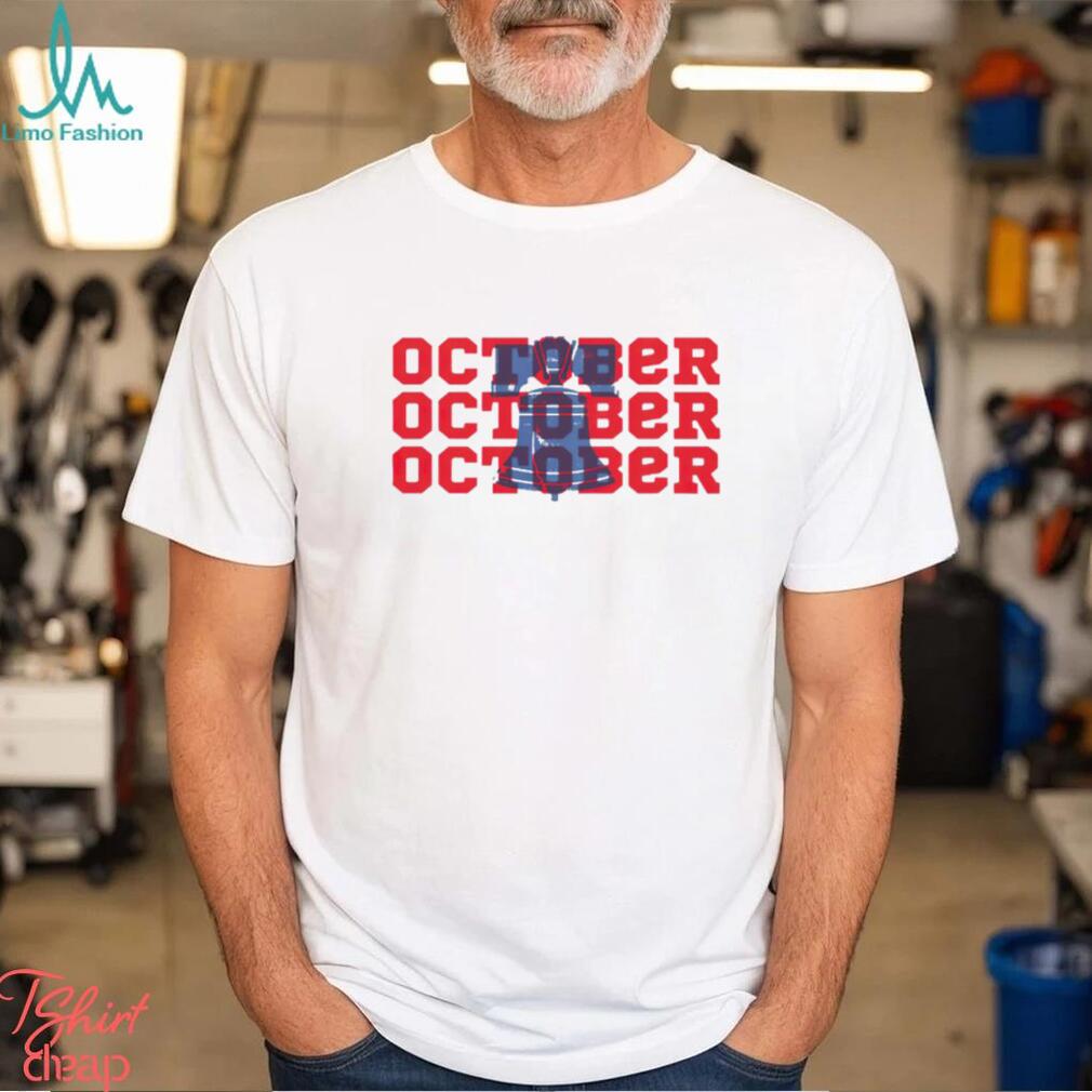 Philadelphia Baseball Red October Shirt Philadelphia Baseball Red October Shirt