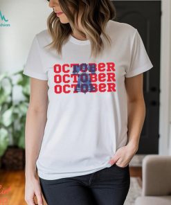 Philadelphia Baseball Red October Shirt