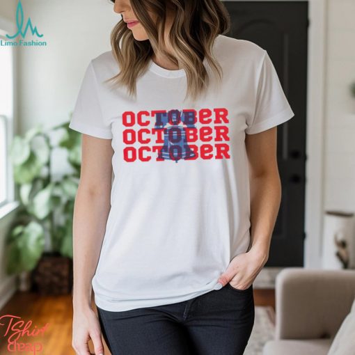 Philadelphia Baseball Red October Shirt