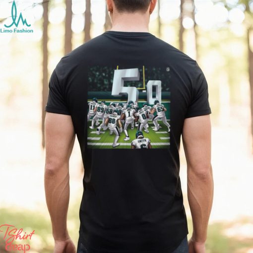 Philadelphia Eagles 5 0 Los Angeles Rams Undefeated Shirt