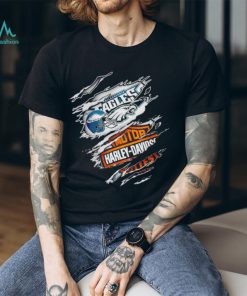 Philadelphia Eagles Harley Davidson scratch shirt