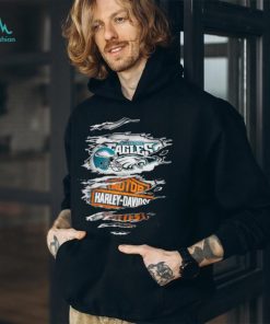 Philadelphia Eagles Motor Harley Davidson 2023 Shirt