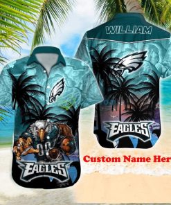 Philadelphia Eagles Symbol Louis Vuitton Hawaiian Shirt