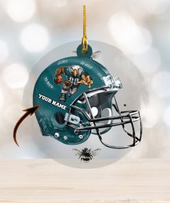 Philadelphia Eagles NFL Helmet Personalized Xmas Gift Christmas Tree Decorations Ornament