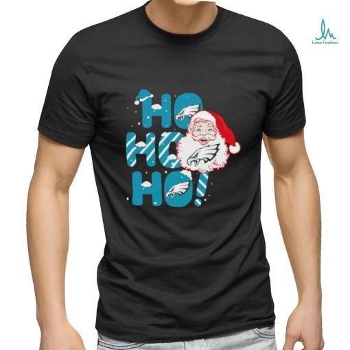 Philadelphia Eagles Santa Claus ho ho ho Christmas shirt