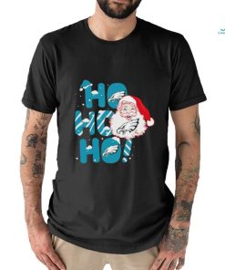 Philadelphia Eagles Santa Claus ho ho ho Christmas shirt