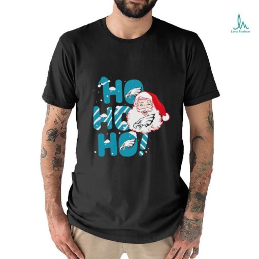 Philadelphia Eagles Santa Claus ho ho ho Christmas shirt