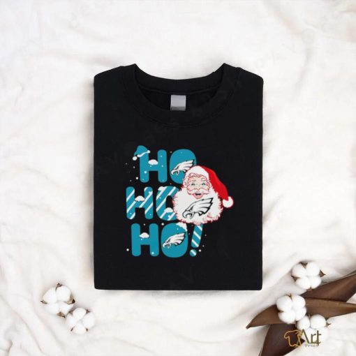 Philadelphia Eagles Santa Claus ho ho ho Christmas shirt