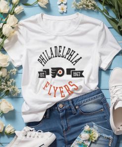 Philadelphia Flyers G III 4Her by Carl Banks White City T Shirt