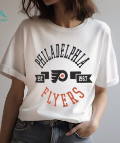 Philadelphia Flyers G III 4Her by Carl Banks White City T Shirt