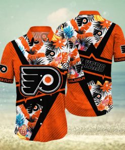 Philadelphia Flyers NHL Hawaiian Shirt Leisure Aloha Shirt