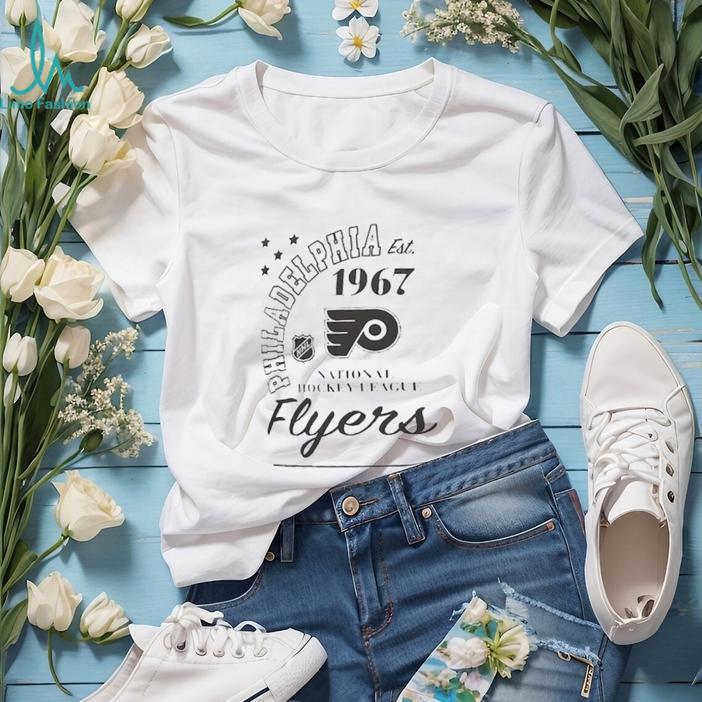 Philadelphia Flyers Starter Arch City Theme Graphic Long Sleeve T-Shirt -  White