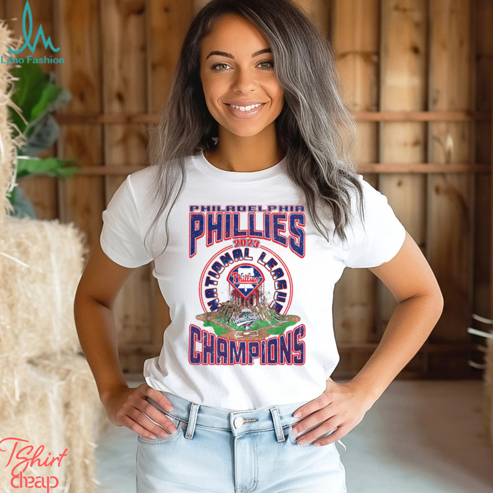 Philadelphia Phillie 2023 National league champions world series retro shirt  - Limotees