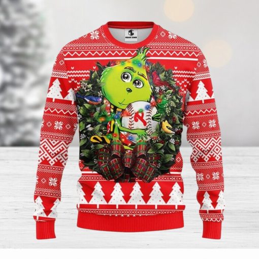 Philadelphia Phillies Grinch Hug Christmas Ugly Sweater Christmas Gift For Fans Party Hoiliday Gift