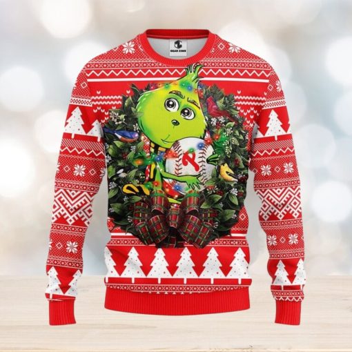 Philadelphia Phillies Grinch Hug Christmas Ugly Sweater Christmas Gift For Fans Party Hoiliday Gift