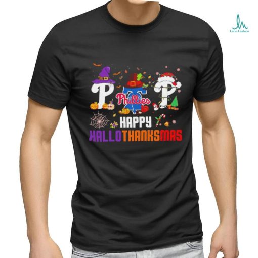 Philadelphia Phillies Happy HalloThanksMas shirt
