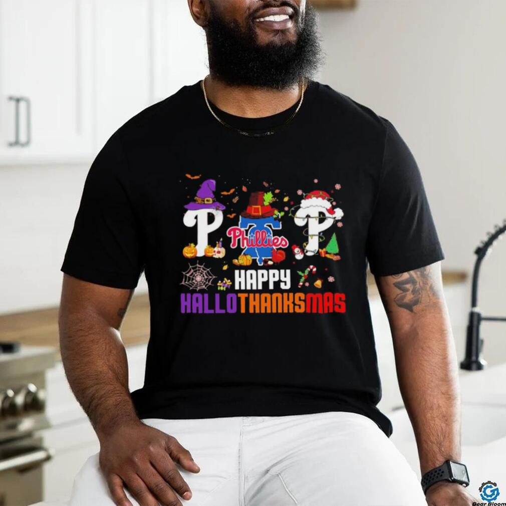 Philadelphia Phillies Happy HalloThanksMas shirt Philadelphia Phillies Happy HalloThanksMas shirt