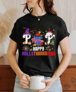 Philadelphia Phillies Happy HalloThanksMas shirt