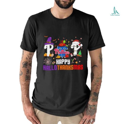Philadelphia Phillies Happy HalloThanksMas shirt
