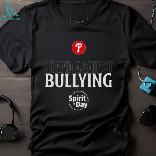 Philadelphia Phillies Stand Against Bullying Spirit Day t shirt