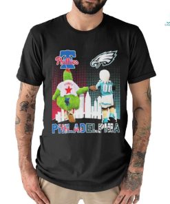 Philadelphia Phillies vs Philadelphia Eagles Philadelphia Skyline 2023 Shirt, hoodie, sweater, long sleeve and tank top Philadelphia Phillies vs Philadelphia Eagles Philadelphia Skyline 2023 Shirt