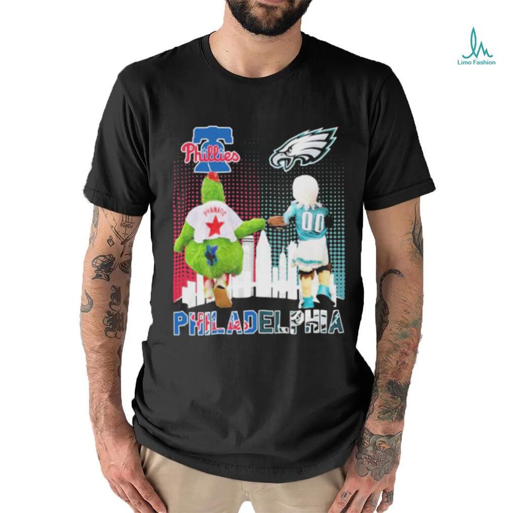 Philadelphia Phillies vs Philadelphia Eagles Philadelphia Skyline