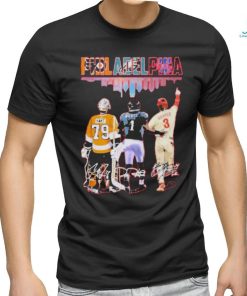Philadelphia sports teams Hart and Hurts and Harper Legends of Philadelphia city signature shirt