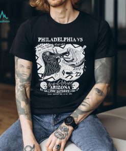 Philadelphia vs Chop the head off the snake Arizona Red October shirt