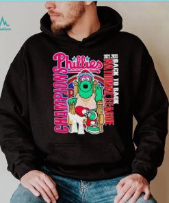 Phillies 2022 2023 back to back National League Champions shirt