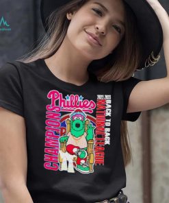 Phillies 2022 2023 back to back National League Champions shirt
