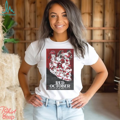 Phillies Red October ’23 on the hunt shirt