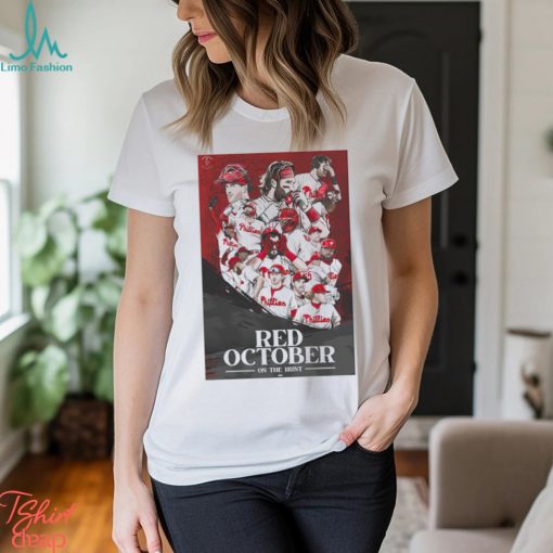 Phillies Red October ’23 on the hunt shirt