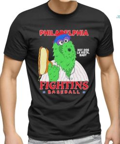 Philly Phanatic hot dog vista baby Fighting Baseball Shirt - Limotees