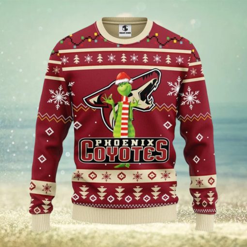 Phoenix Coyotes Funny Grinch Xmas Ugly Christmas Sweater Best Christmas Gift Ideas