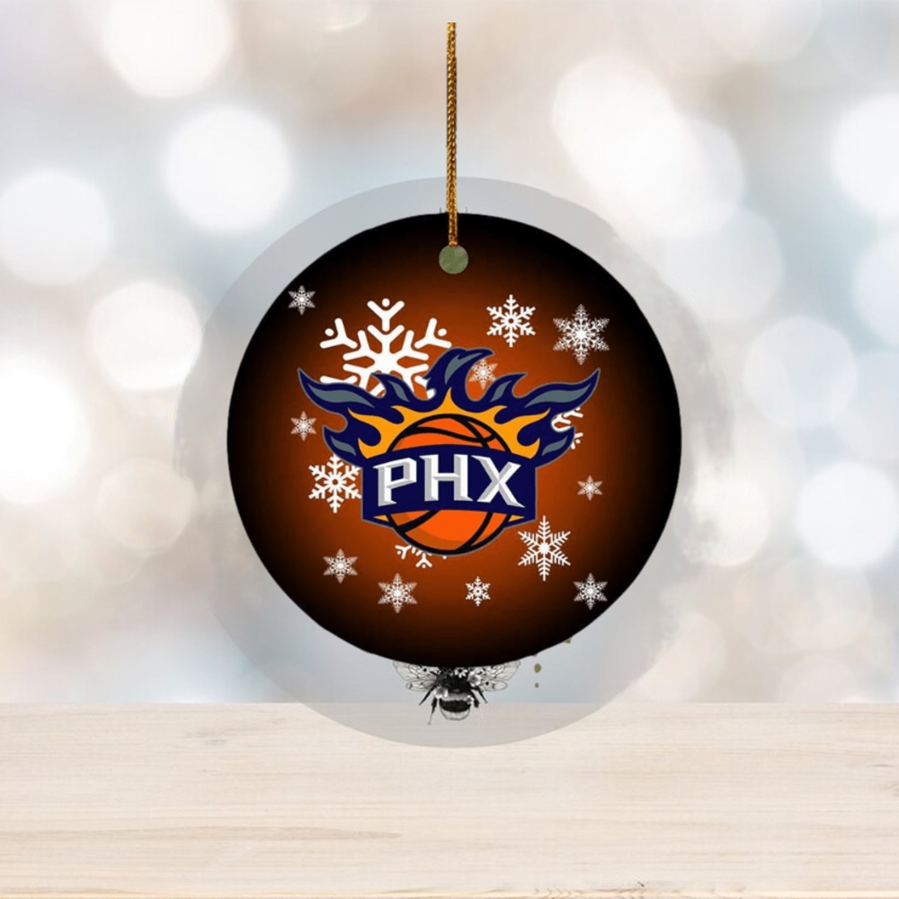Phoenix Suns NBA Custom Name 2023 Christmas Decorations Ornament Phoenix Suns NBA Custom Name 2023 Christmas Decorations Ornament