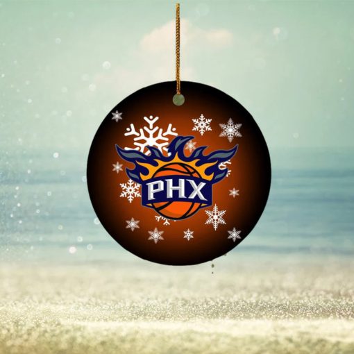Phoenix Suns NBA Custom Name 2023 Christmas Decorations Ornament