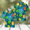 Fire Skull 3D Hawaiian Shirt