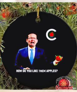 Pierre Polievre cry how do you like them apples ornament