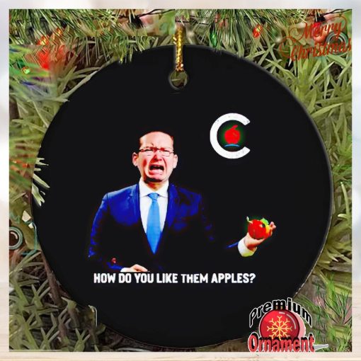 Pierre Polievre cry how do you like them apples ornament