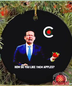 Pierre Polievre cry how do you like them apples ornament