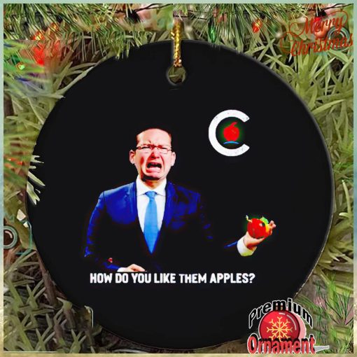 Pierre Polievre cry how do you like them apples ornament