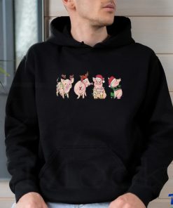 Pig Christmas 2023 Santa Hat sweater