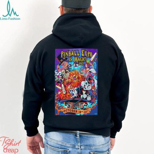 Pinball expo is magic chicago il 2023 shirt