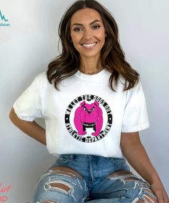 Pink Bulldog Mascot we let the dogs out school athletic department shirt