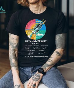 Pink Floyd Wish You Were Here 48th Anniversary Thank You For The Memories Signature Shirt