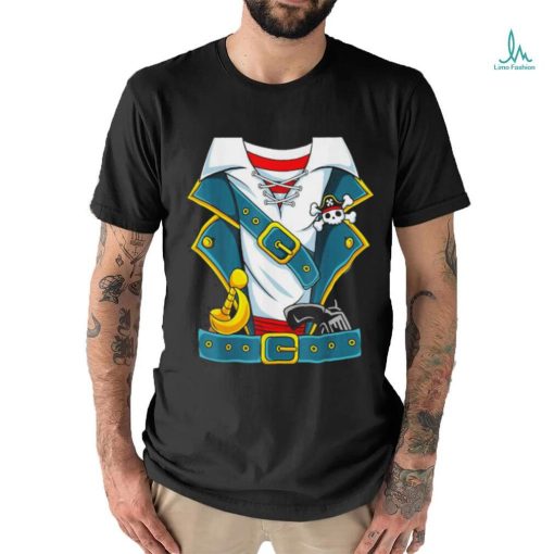 Pirate Captain Easy DIY Halloween Costume Boys Kids Shirt