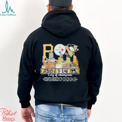 Pittsburgh Penguins City Of Champions Shirt