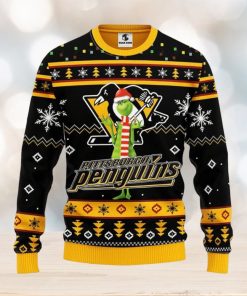 Pittsburgh Penguins Funny Grinch Xmas Ugly Christmas Sweater Best Christmas Gift Ideas